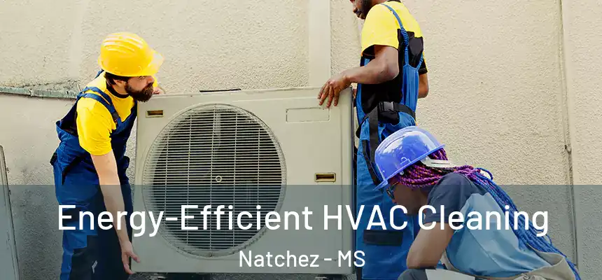  Energy-Efficient HVAC Cleaning Natchez - MS